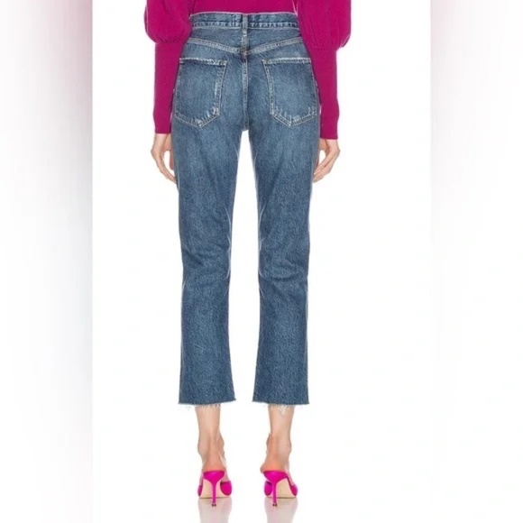 AGOLDE Riley High Rise Straight Crop - Picture 2 of 10